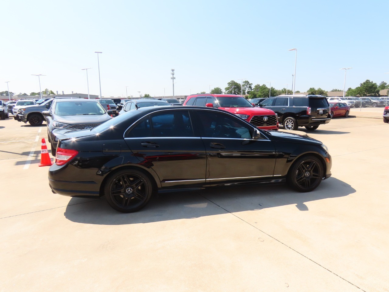 used 2009 Mercedes-Benz C-Class car, priced at $6,999