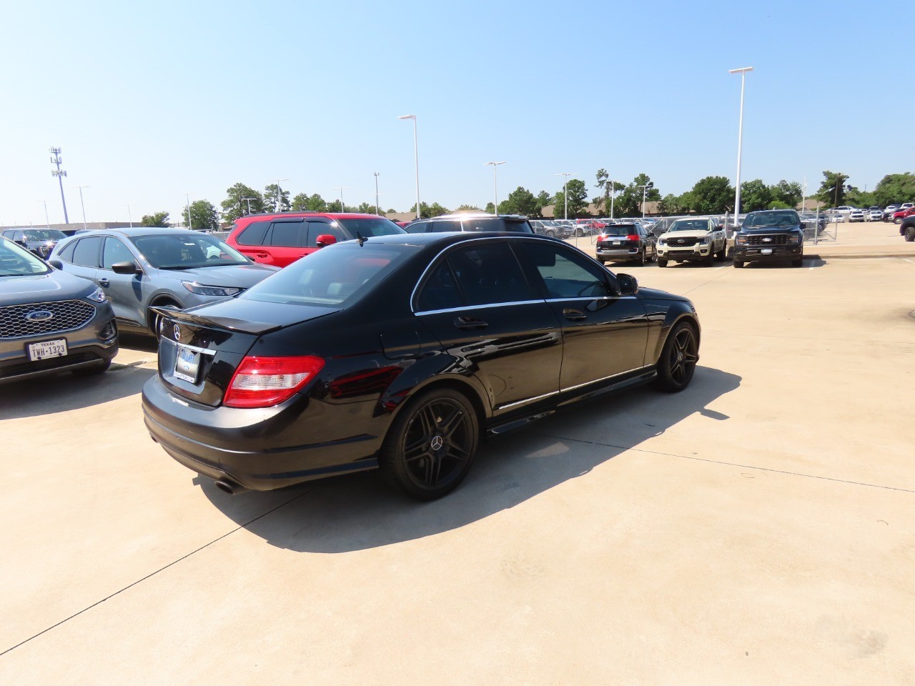 used 2009 Mercedes-Benz C-Class car, priced at $6,999
