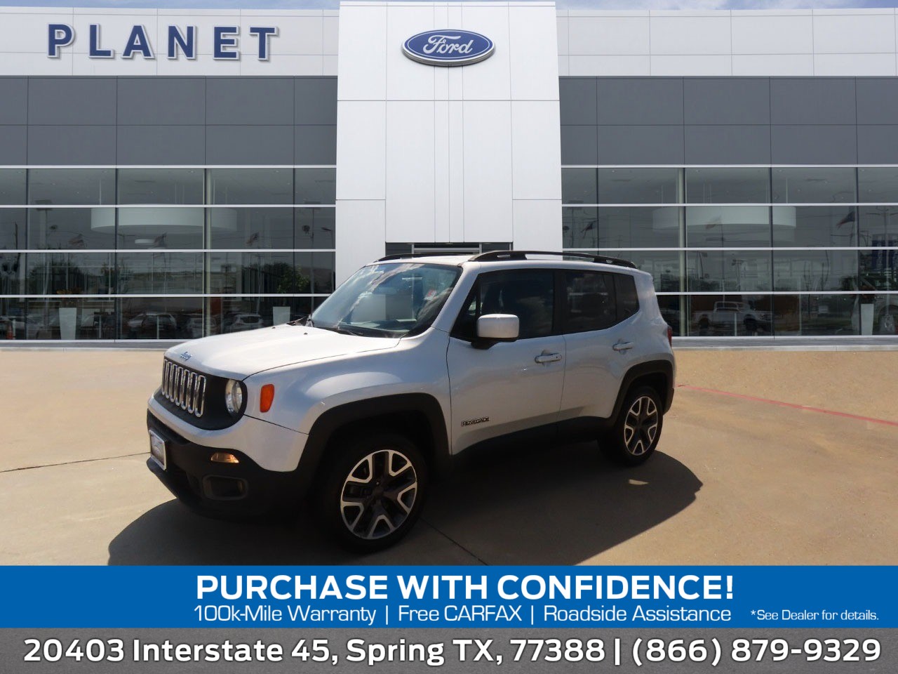 used 2015 Jeep Renegade car, priced at $9,999